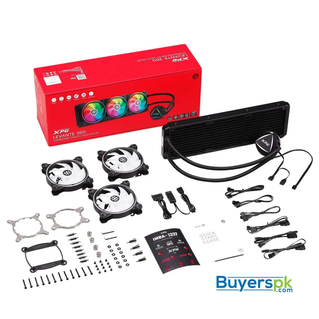 Xpg Eps Levante 360 Addressable Rgb Cpu Liquid Cooler Price in Pakistan Xpg Eps Levante 360 Addressable Rgb Cpu Liquid Cooler Price in Pakistan